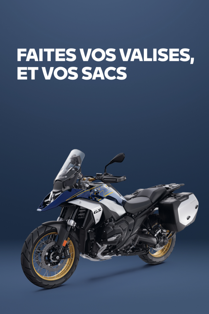 valises Vario BMW R 1300 GS sacs intérieurs offerts