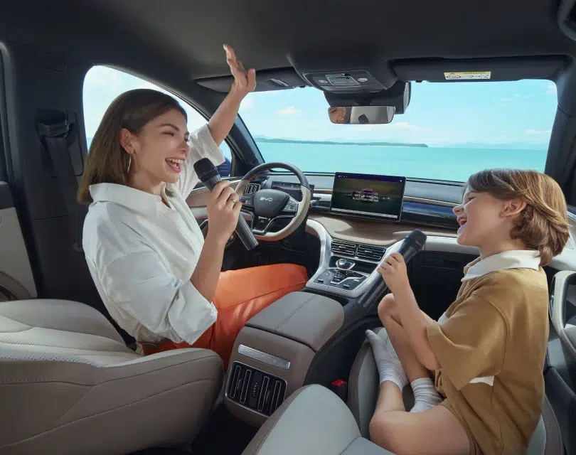 BYD Sealion 5 DM-i intérieur