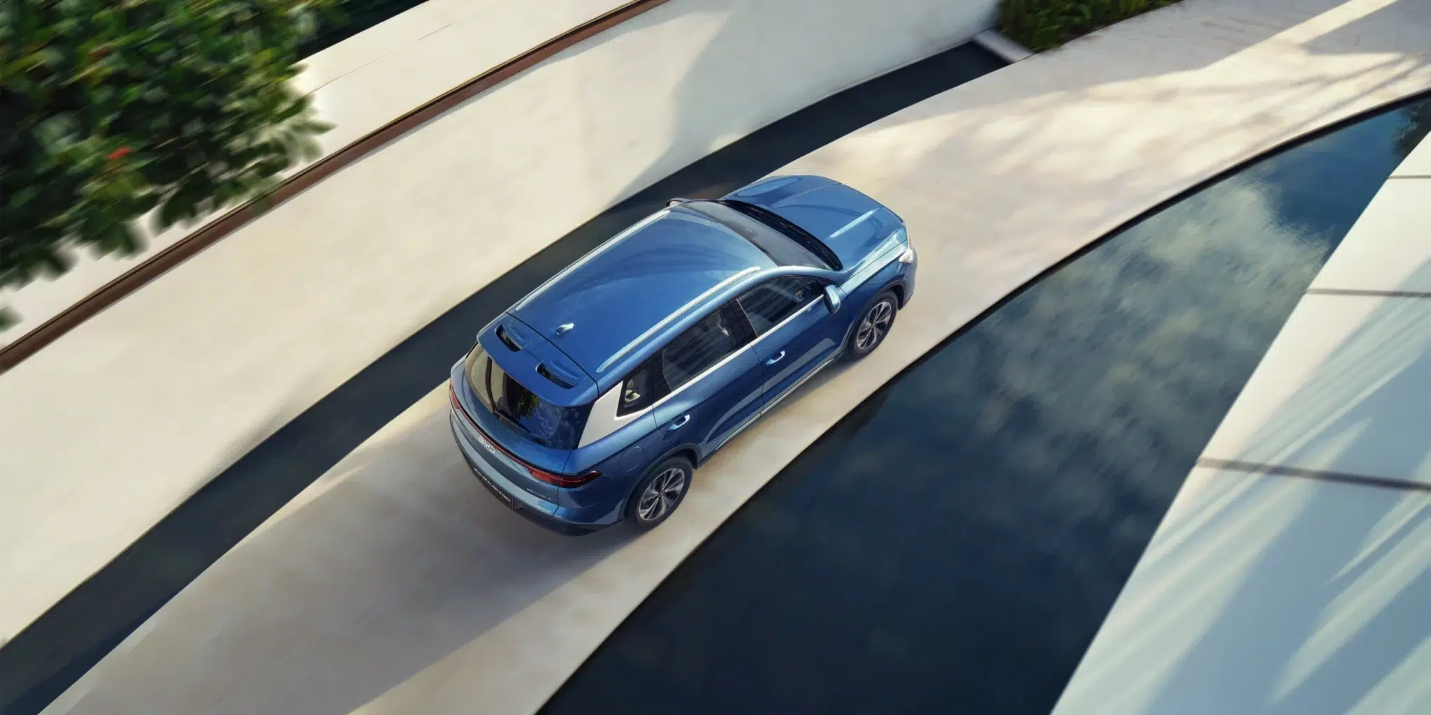 BYD Sealion 5 DM-i vue de haut