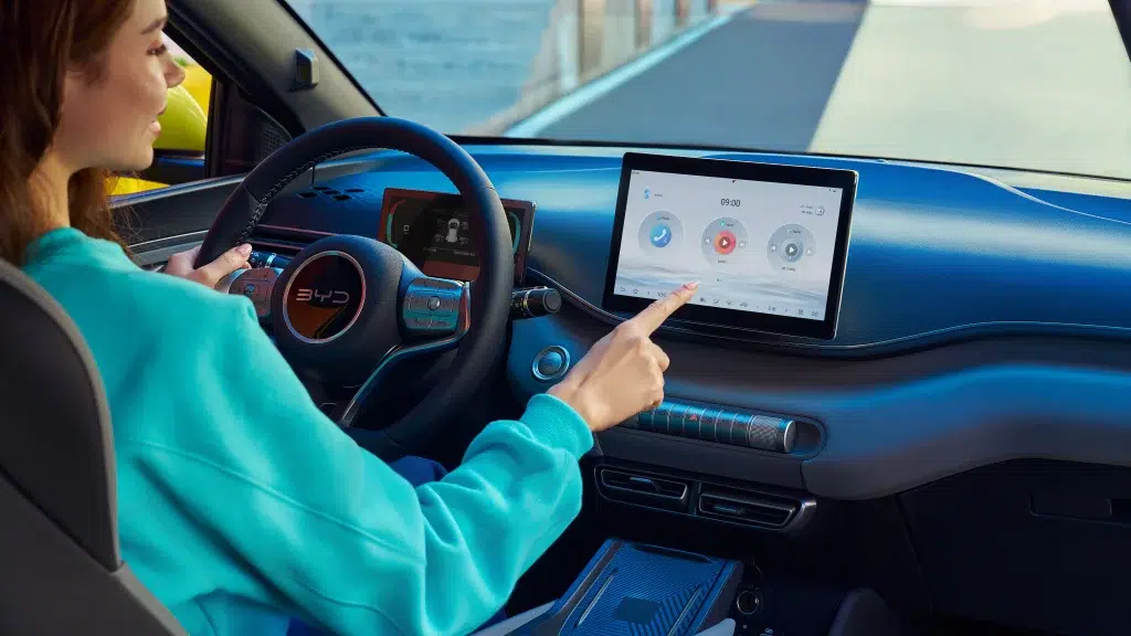 Intérieur BYD Dolphin Surf